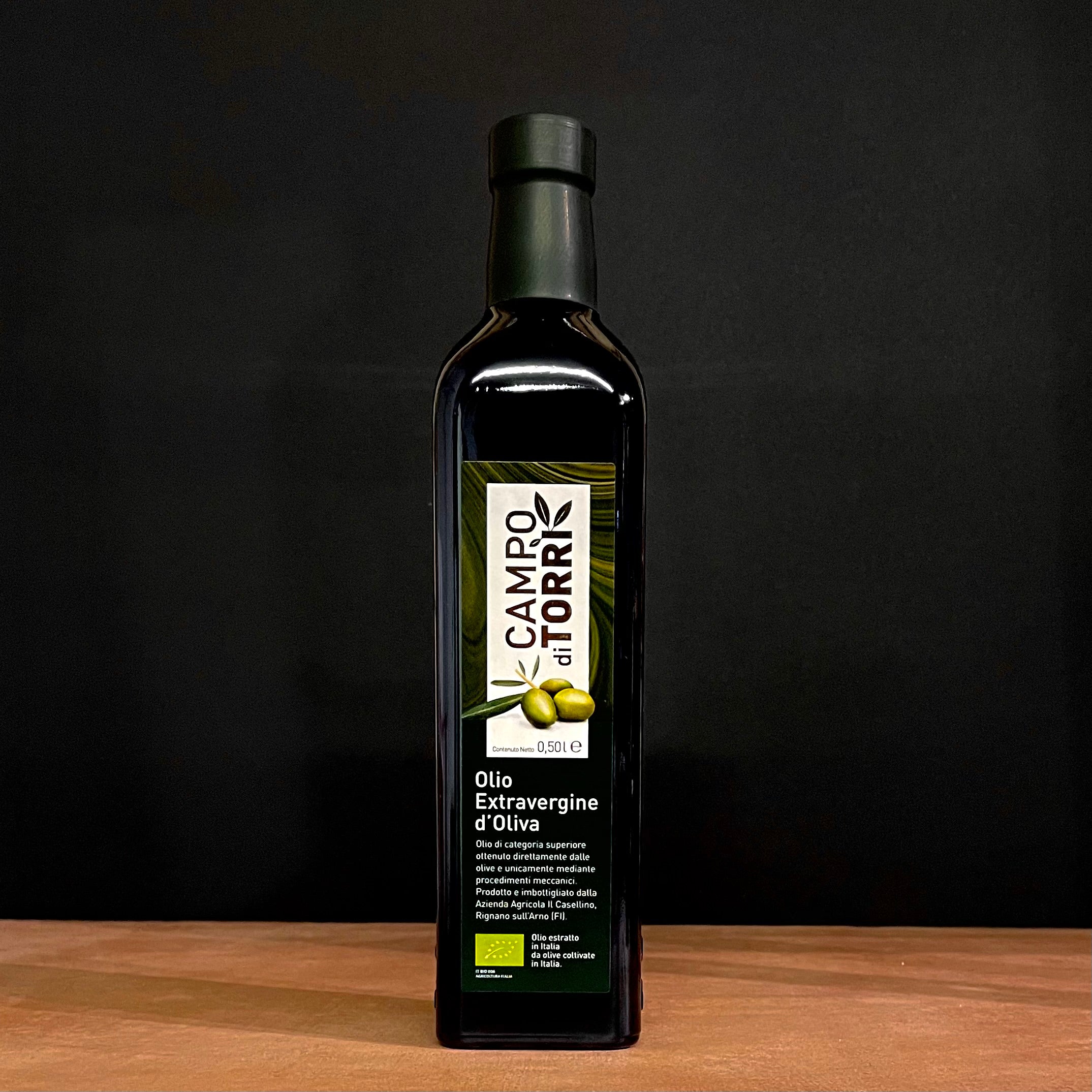 Campo Di Torri Organic Extra Virgin Oil.500ml Olives&Oils(O&O)polyphenol rich olive oil
